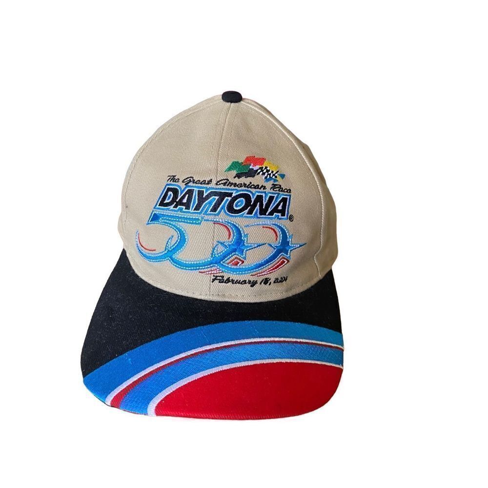 Nascar Vintage 2001 Daytona 500 Adjustable HatCap Nascar Vintage 2001 Daytona 500 Adjustable HatCap